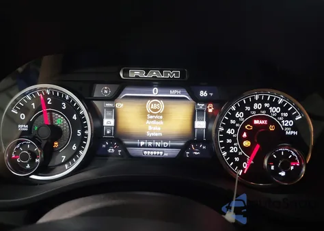 2022 Ram 1500 Big Horn 4X4 5'7 Box z USA, uszkodzony, nr VIN 1C6RRFFG2NN410725